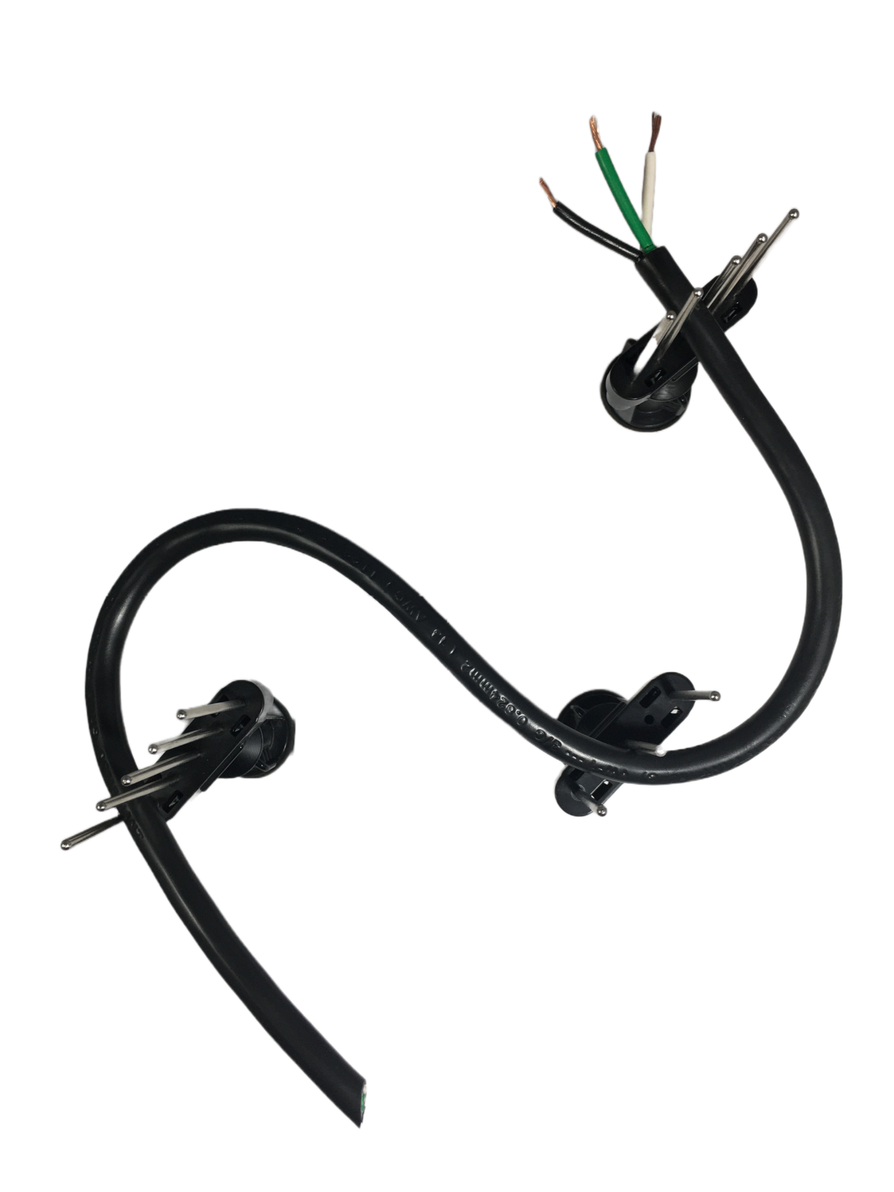 SJTW 18/3 105C 300V Black cable National Electric USA