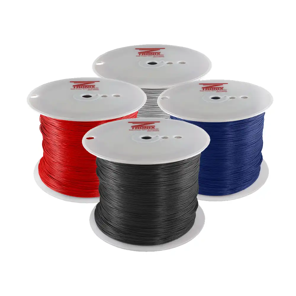14 AWG Hookup Wire, UL 3173, 41 Strand, Tinned Copper, 100', 250